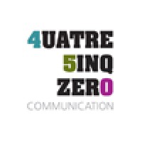 QUATRE CINQ ZERO communication logo, QUATRE CINQ ZERO communication contact details