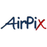 AirPix logo, AirPix contact details