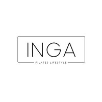 INGA PILATES logo, INGA PILATES contact details