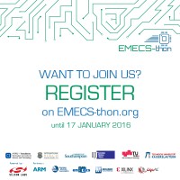 EMECS-thon logo, EMECS-thon contact details