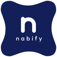 nabify logo, nabify contact details