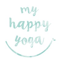 My Happy Yoga logo, My Happy Yoga contact details