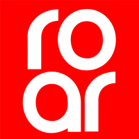 roar logo, roar contact details