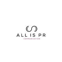 ALL IS PR logo, ALL IS PR contact details