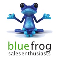 blue frog GmbH logo, blue frog GmbH contact details