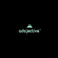 adsjective logo, adsjective contact details