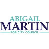 Abigail Martin for City Council logo, Abigail Martin for City Council contact details