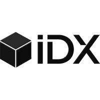 IDX logo, IDX contact details