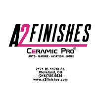 A2 Finishes logo, A2 Finishes contact details