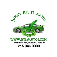 John's Rt. 13 Auto Sales logo, John's Rt. 13 Auto Sales contact details