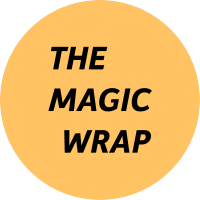 The Magic Wrap logo, The Magic Wrap contact details