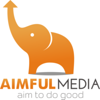 AimfulMedia logo, AimfulMedia contact details