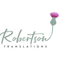 Robertson Translations logo, Robertson Translations contact details