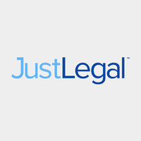 JustLegal logo, JustLegal contact details