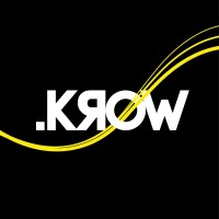 KROW coworking logo, KROW coworking contact details