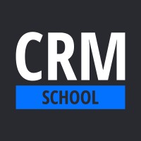 CRM School logo, CRM School contact details