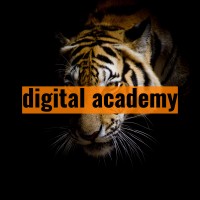 The Digital Academy logo, The Digital Academy contact details