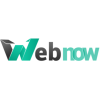 WebNow logo, WebNow contact details