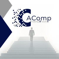 AComp logo, AComp contact details