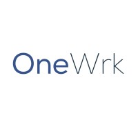 OneWrk logo, OneWrk contact details