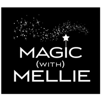 Magic with Mellie logo, Magic with Mellie contact details