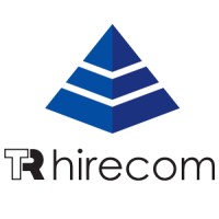 TR Hirecom logo, TR Hirecom contact details