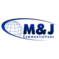 M J Communications logo, M J Communications contact details