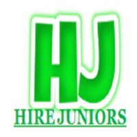 HireJuniors logo, HireJuniors contact details