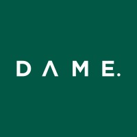 DAME. logo, DAME. contact details