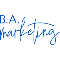 B.A. Marketing logo, B.A. Marketing contact details