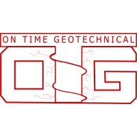 On Time Geotechnical logo, On Time Geotechnical contact details