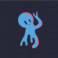 The Zany Citizens logo, The Zany Citizens contact details