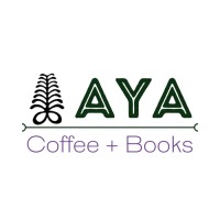 Aya Coffee and Books logo, Aya Coffee and Books contact details