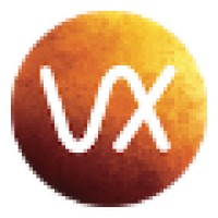 The Vx logo, The Vx contact details