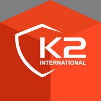 K2 International logo, K2 International contact details