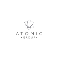 The Atomic Group logo, The Atomic Group contact details