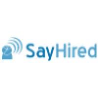 SayHired logo, SayHired contact details