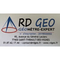 RD GEO logo, RD GEO contact details