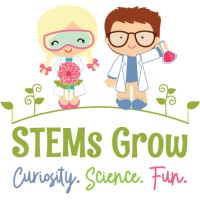 STEMs Grow logo, STEMs Grow contact details