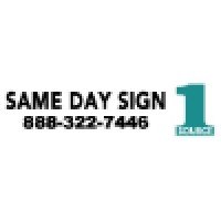 Same Day Sign logo, Same Day Sign contact details