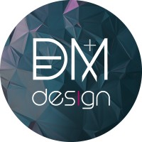 DM+ design logo, DM+ design contact details