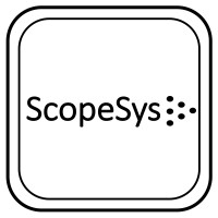 ScopeSys logo, ScopeSys contact details