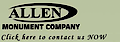 Allen Monument Company logo, Allen Monument Company contact details