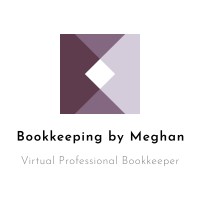 Bookkeeping by Meghan logo, Bookkeeping by Meghan contact details