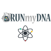 RUNmyDNA logo, RUNmyDNA contact details