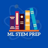 ML STEM Prep logo, ML STEM Prep contact details