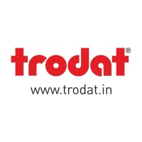 TRODAT IN logo, TRODAT IN contact details