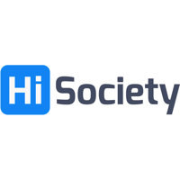 HiSociety logo, HiSociety contact details