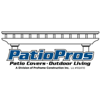 PatioPros logo, PatioPros contact details