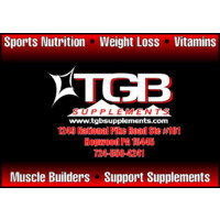 TGB Supplements logo, TGB Supplements contact details